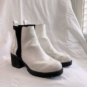 White women’s booties